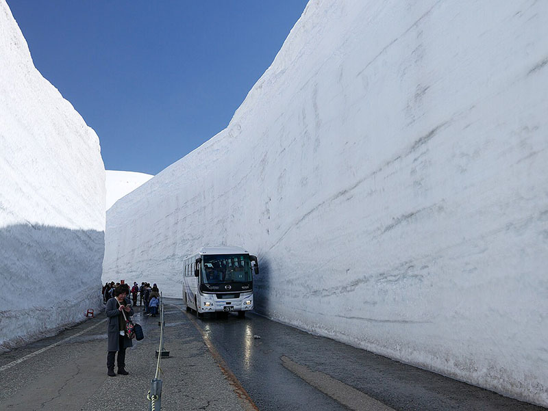 Rota Alpina Kurobe-Tateyama, Japão: Estradas merecem ser visitadas ao redor do mundo