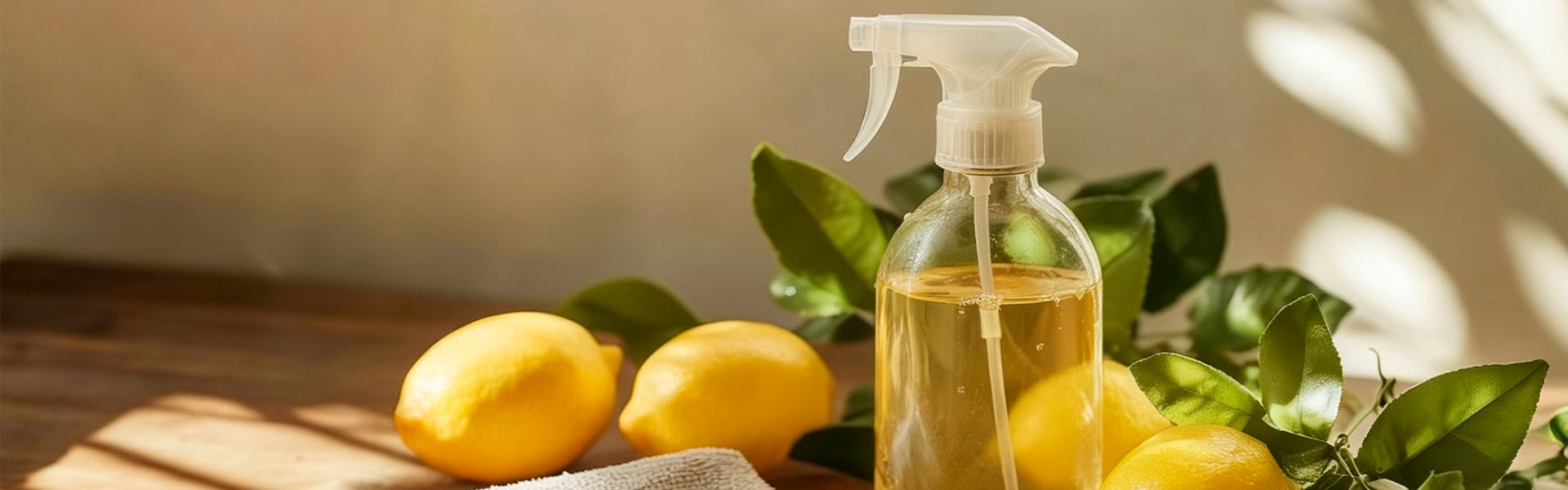 Multiuso de Limpeza com Vinagre e Limão