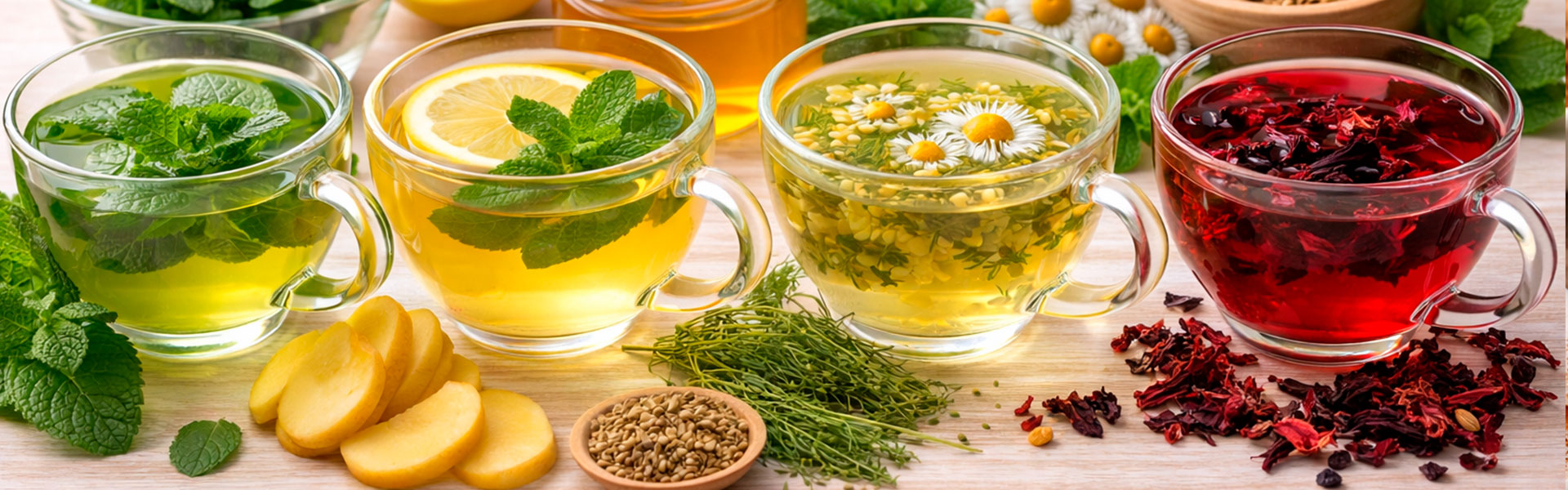 chás para diminuir o inchaço da barriga