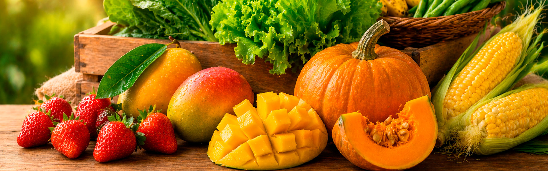 alimentos da estação